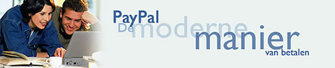 heeft u nog geen Paypal account voor informatie klik dit logo